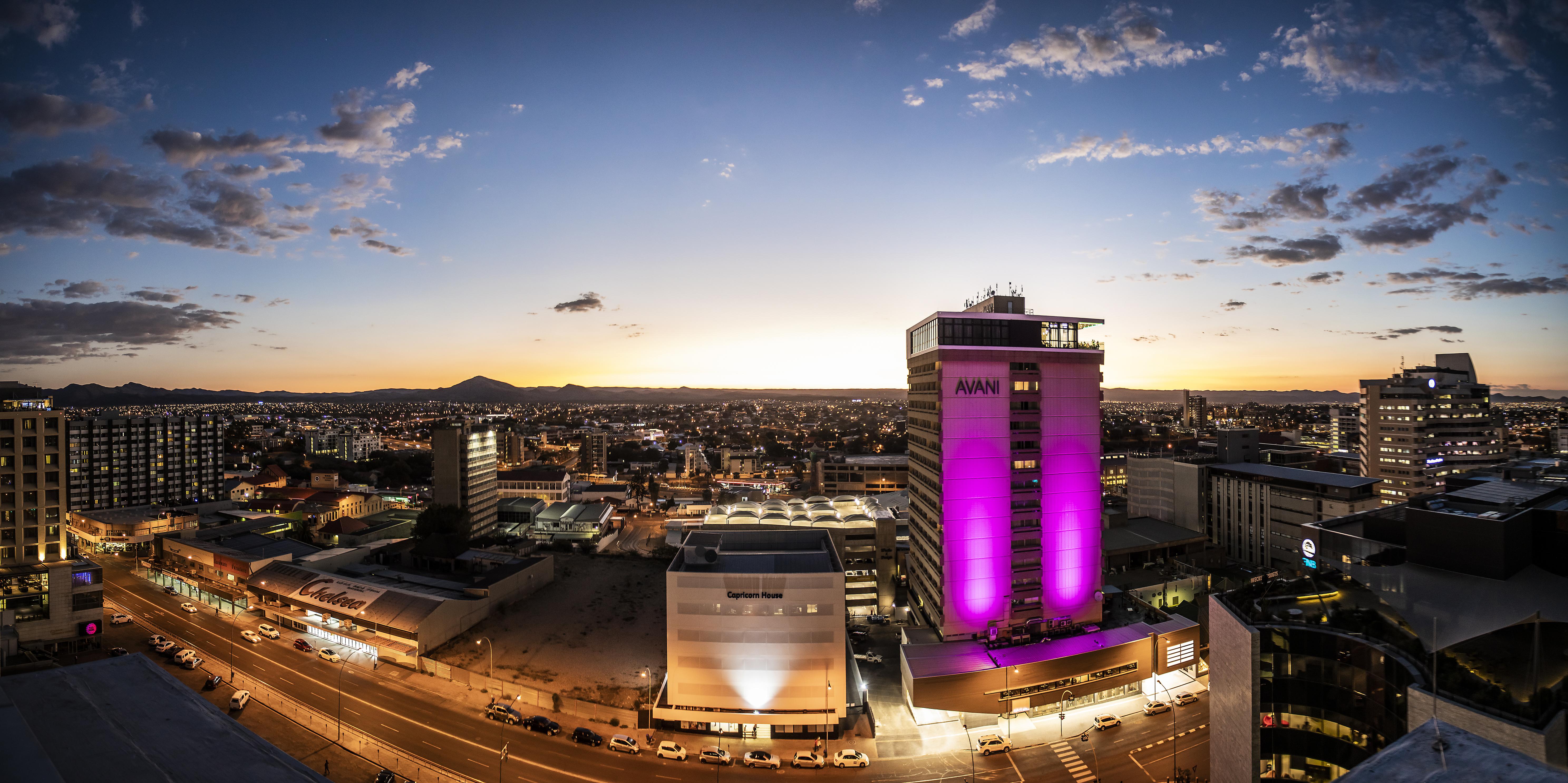 Avani Windhoek Hotel & Casino Exterior foto